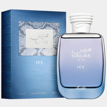 Rasasi Hawas Ice - orzeźwiający akwatyczny zapach z jabłkiem | Perfumesso