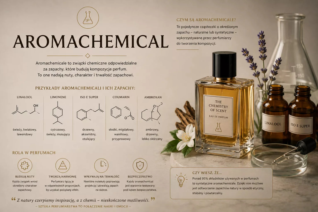 Aromachemical - ważny składnik w nowoczesnym perfumiarstwie