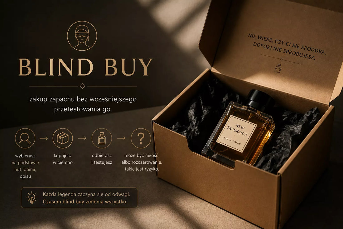 Blind buy – zakup perfum w ciemno bez wcześniejszego testowania zapachu
