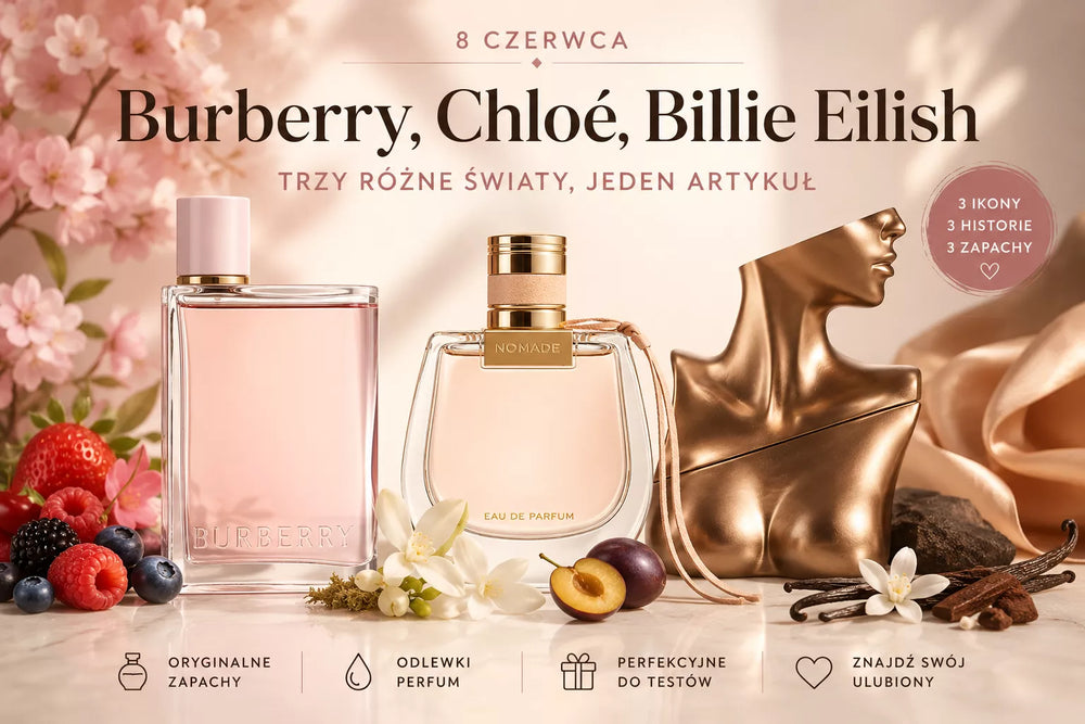 Burberry Her, Chloé Nomade i Billie Eilish Eilish – odlewki perfum w Perfumesso