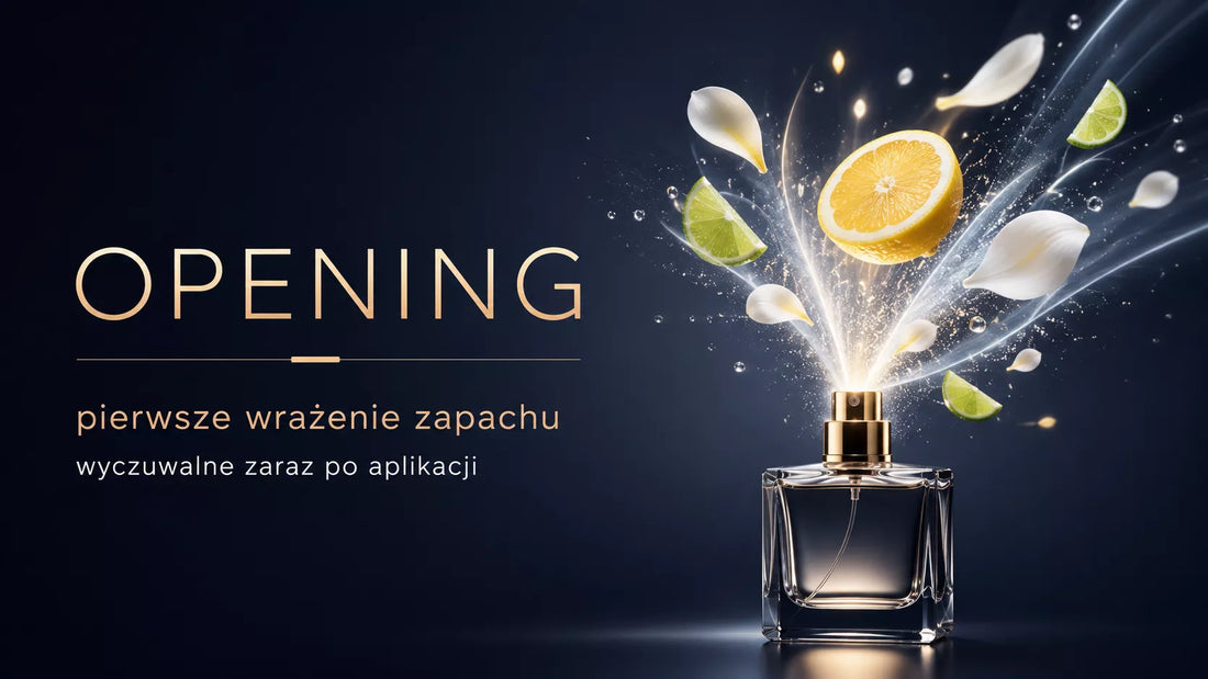 Opening perfum – pierwsze wrażenie po aplikacji zapachu na skórę