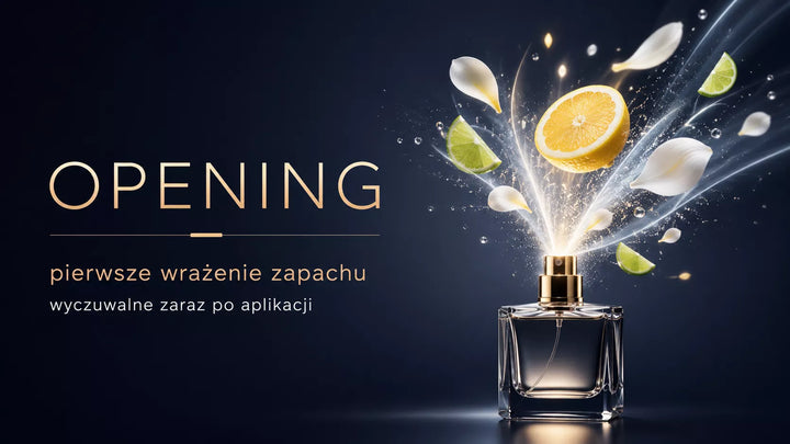 Opening perfum – pierwsze wrażenie po aplikacji zapachu na skórę