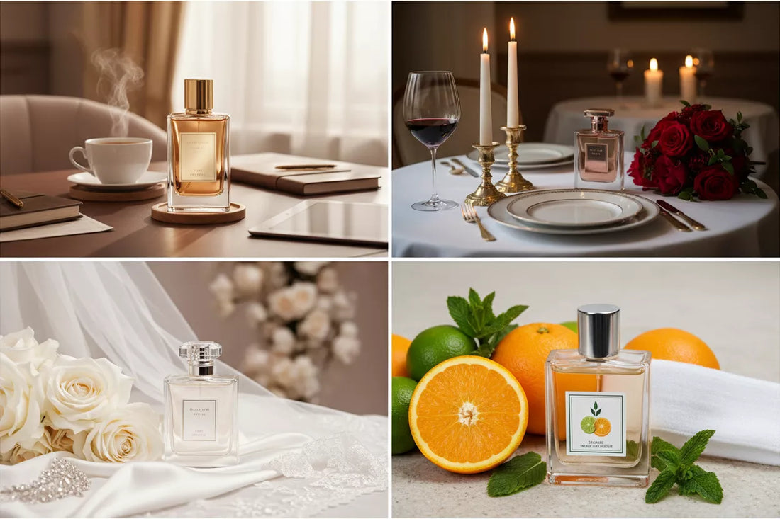Jak dobrać perfumy do okazji – praca, randka, wesele i sport w czterech klimatach
