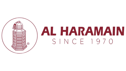 Logo marki Al Haramain – odlewki perfum