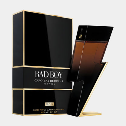Carolina Herrera Bad Boy Elixir - intensywny orientalno-drzewny zapach | Perfumesso