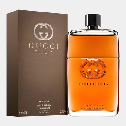 Gucci Guilty Absolute - drzewno-skórzany zapach z cyprysem i paczulą | Perfumesso