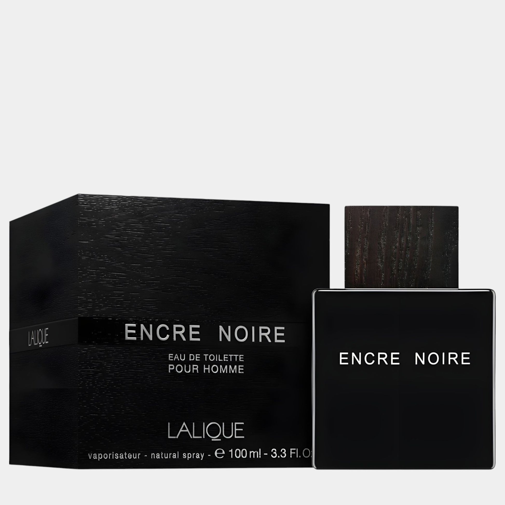 Lalique Encre Noire - elegancki drzewny zapach z wetiwerem | Perfumesso