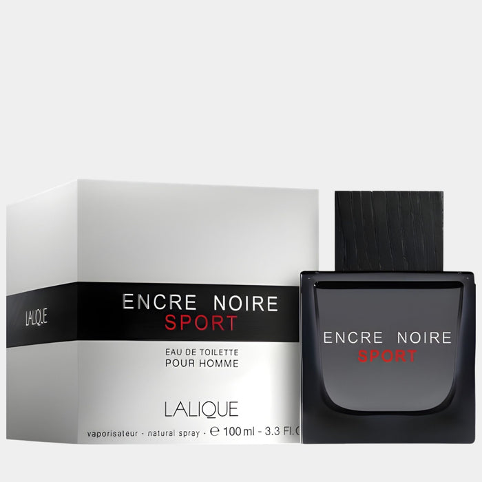 Lalique Encre Noire Sport - sportowy drzewno-cytrusowy zapach z grejpfrutem | Perfumesso