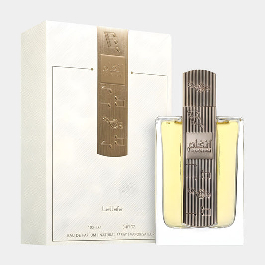 Lattafa Angham - elegancki orientalny zapach z szafranem i różą | Perfumesso