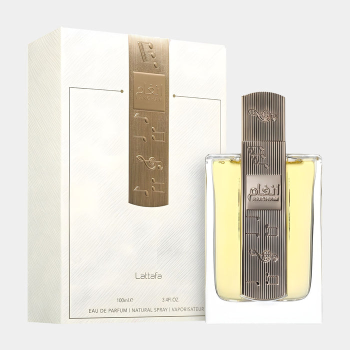 Lattafa Angham - elegancki orientalny zapach z szafranem i różą | Perfumesso