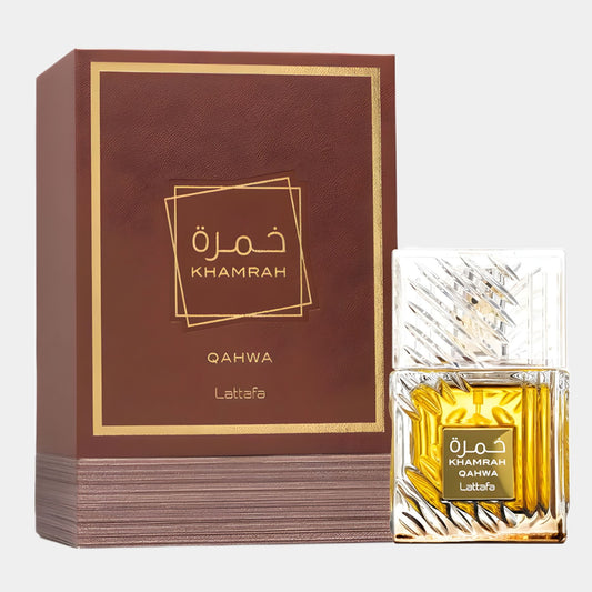 Lattafa Khamrah Qahwa - kawowa wersja kultowego Khamrah z cynamonem | Perfumesso