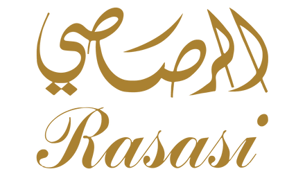 Logo marki Rasasi – odlewki perfum