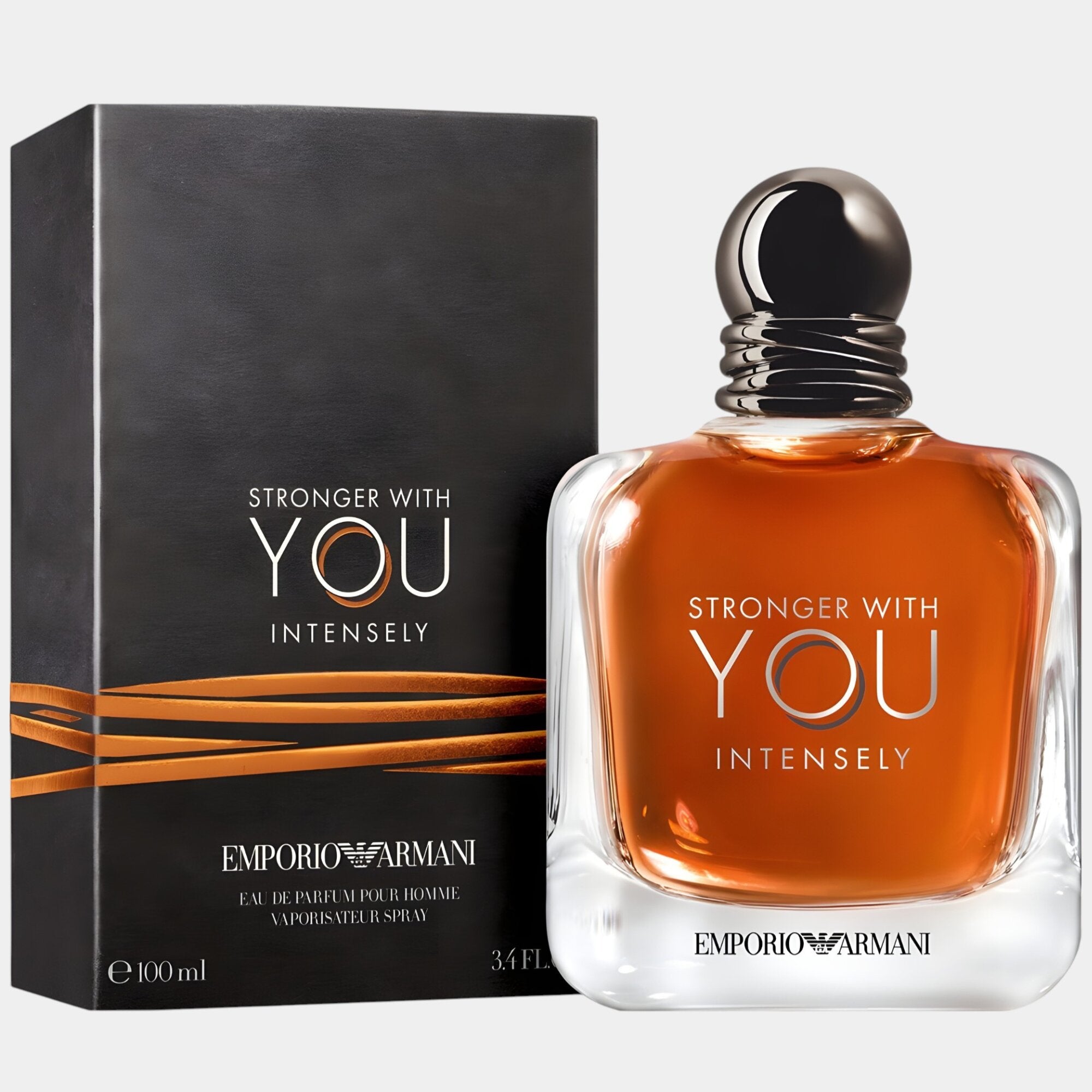 Emporio Armani Stronger With You Intensely odlewka męskich perfum - wanilia, bursztyn